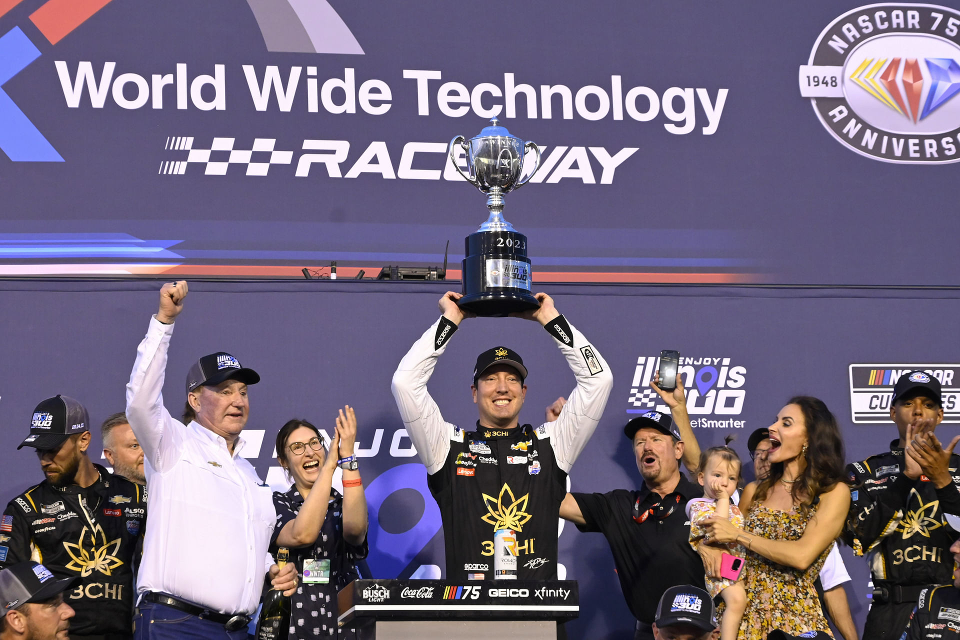 NASCAR: Enjoy Illinois 300 presented by TicketSmarter - Source: Imagn