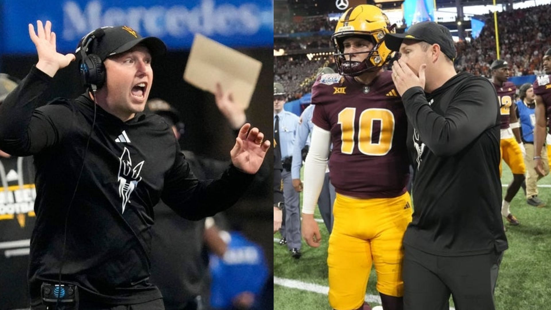 Arizona State coach Kenny Dillingham 