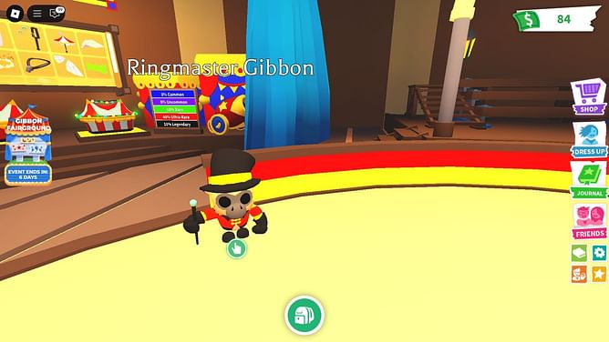 How to adopt a Ringmaster Gibbon in Adopt Me
