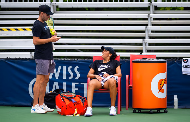 Madison Keys makes her feelings known on husband Bjorn calling clay her ‘best surface’