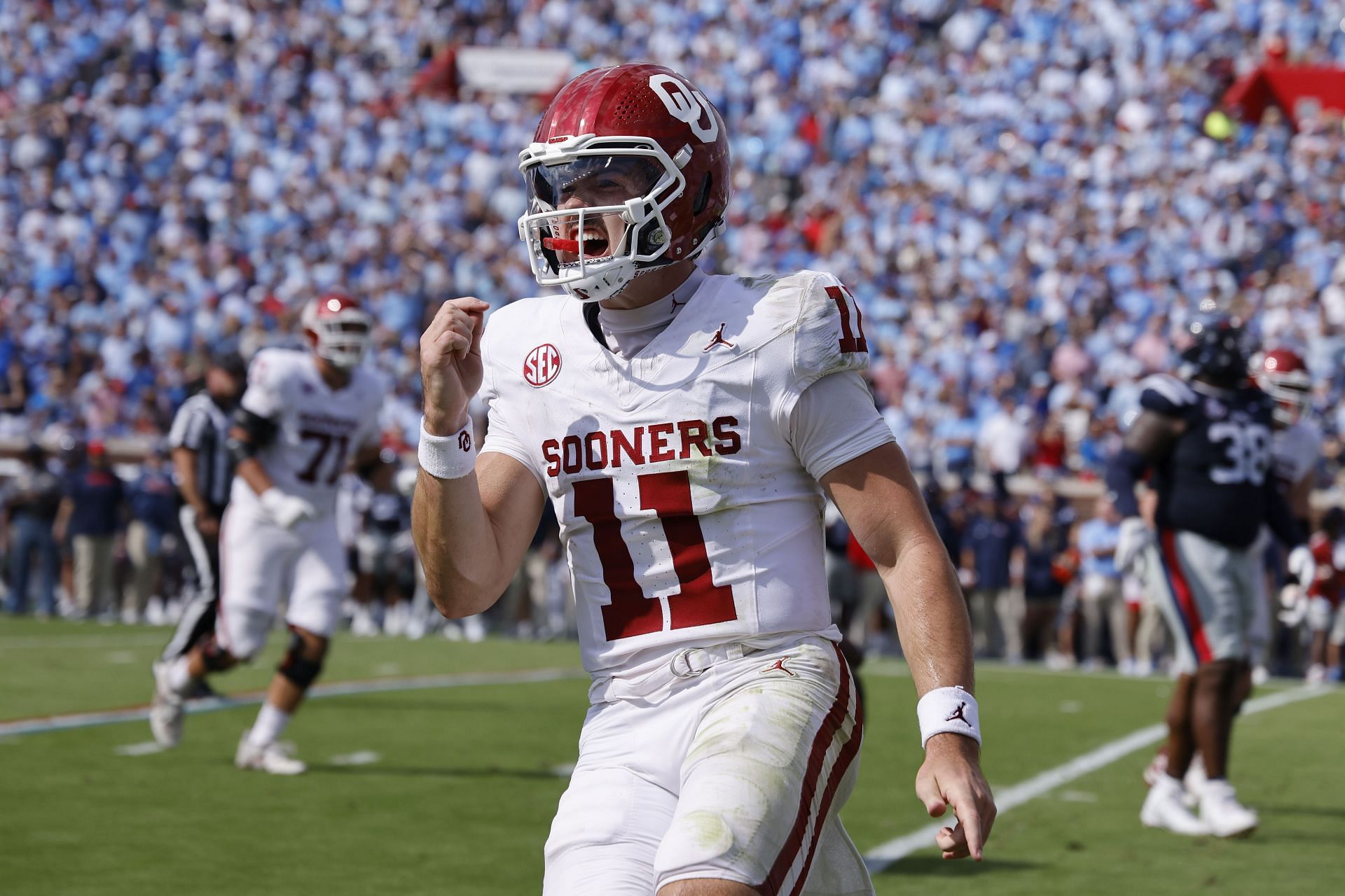 COLLEGE FOOTBALL: OCT 26 Oklahoma at Ole Miss - Source: Getty
