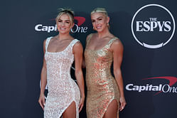 Ex-Miami stars Hanna & Haley Cavinder drop 3-word reaction as fiancé Jake Ferguson & Cowboys prepare to face Kansas City Chiefs