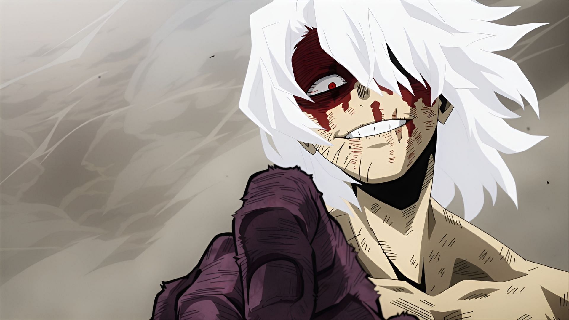 A still of Tomura (Image via Studio Bones)