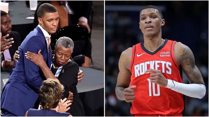 Jabari Smith Jr.'s grandmother flexes grandson's big win in Game 6 against Warriors