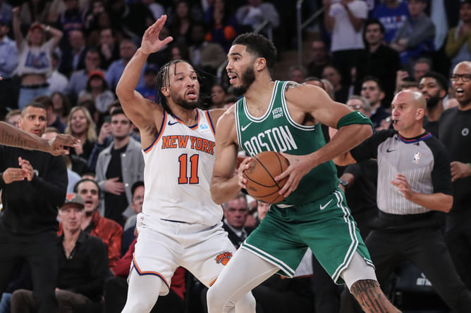 New York Knicks vs Boston Celtics head-to-head, season stats, last 5 games and more for 2025 NBA playoffs East Semis