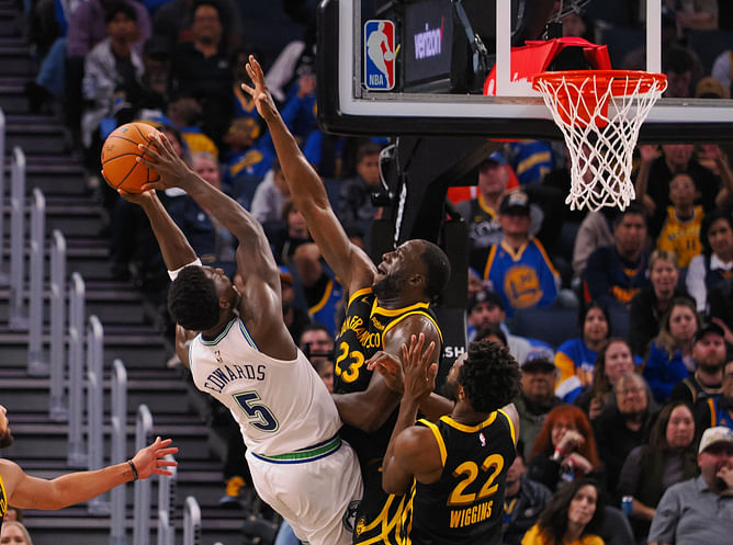 “Draymond talks so much trash” - Anthony Edwards’ only reason to want Warriors in playoffs surfaces