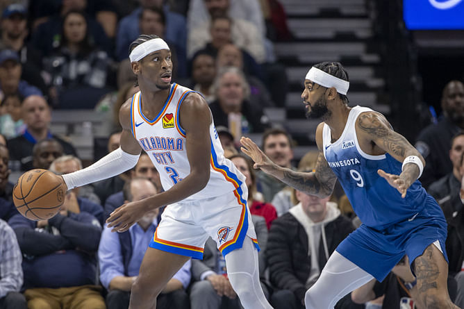 "I am trying to take his head off" - Shai Gilgeous-Alexander quips about battling cousin Nickeil Alexander-Walker in WCF clash