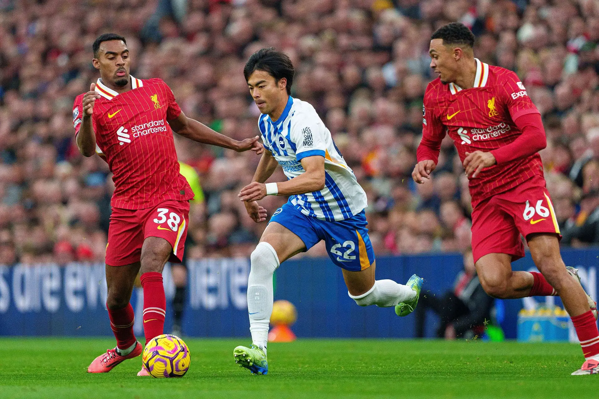 Liverpool FC v Brighton &amp; Hove Albion FC - Premier League - Source: Getty