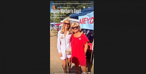 Quinn Ewers' GF Madelyn sends special Mother's Day message for her mom Jennifer Guzik Barnes/@madelynebarnes