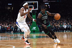NBA Trade Rumors: LA Clippers predicted to acquire Jrue Holiday following Celtics' early playoff exit