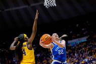After redshirting last year, Kentucky guard Maddie Scherr could help TCU significant in 2025-26. (Photo Credit: IMAGN)