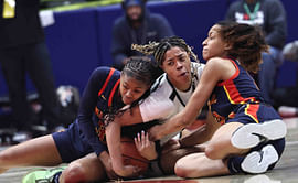 Sarah Strong's Monteverde teammate Saniyah Hall recounts how UConn teammate was "literally dying" during the hot chip challenge