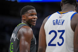 "Ain't nobody worried about you" - Anthony Edwards' message to $100M Warriors star before West semis goes viral again