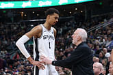 Victor Wembanyama gets emotional in heartfelt tribute to Gregg Popovich