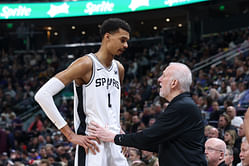 Victor Wembanyama gets emotional in heartfelt tribute to Gregg Popovich