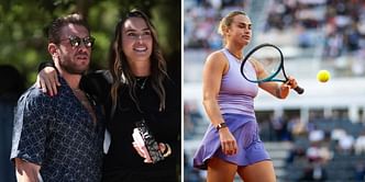 Aryna Sabalenka's boyfriend Georgios helps Belarusian drown out Italian Open heartbreak with special Rome getaway