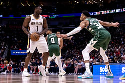 NBA Mock Trade: Blockbuster deal sending Giannis Antetokounmpo to Cleveland for Evan Mobley involves Zion Williamson