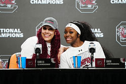 IN PIC: South Carolina's Raven Johnson shares endearing snaps of ex-teammate Kamilla Cardoso on WNBA star's 24th birthday
