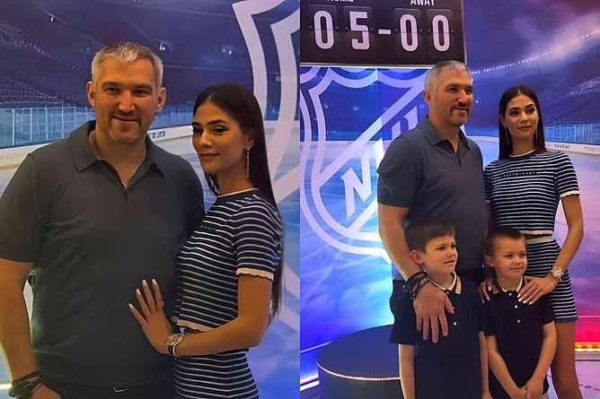 IN PHOTOS: Alex Ovechkin celebrates younger son Ilya's 5th birthday with lavish Capitals-themed party and dinner
