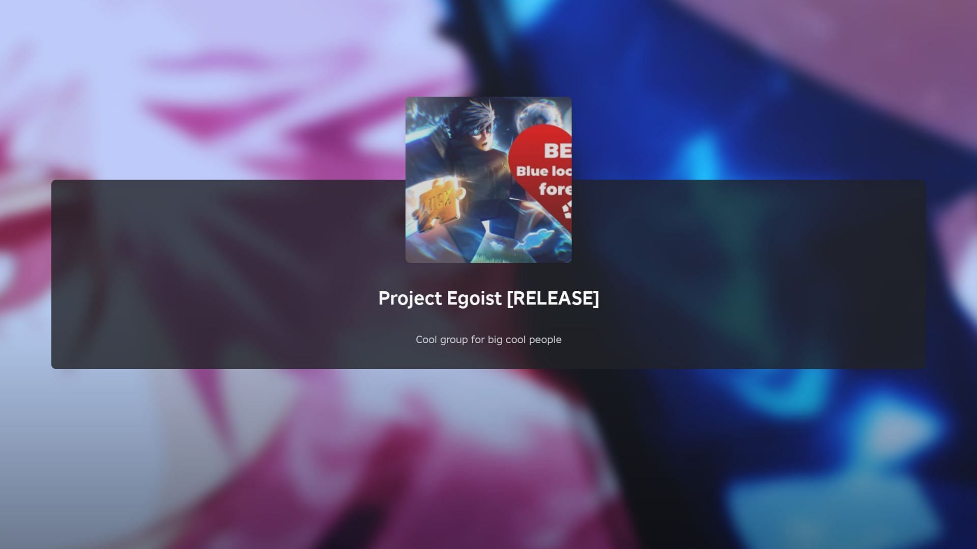 Project Egoist