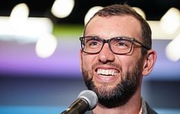 Stanford GM Andrew Luck has poetic reaction for unique reference in LA Chargers' 2025 schedule release video