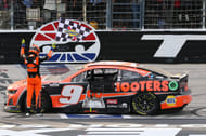Chase Elliott won the 2024 Autotrader EchoPark Automotive 400 - Source: Imagn