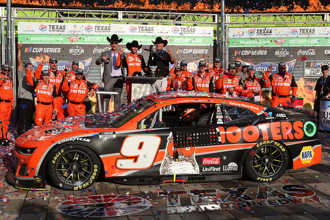 Last 5 winners at Texas Motor Speedway feat. Chase Elliott