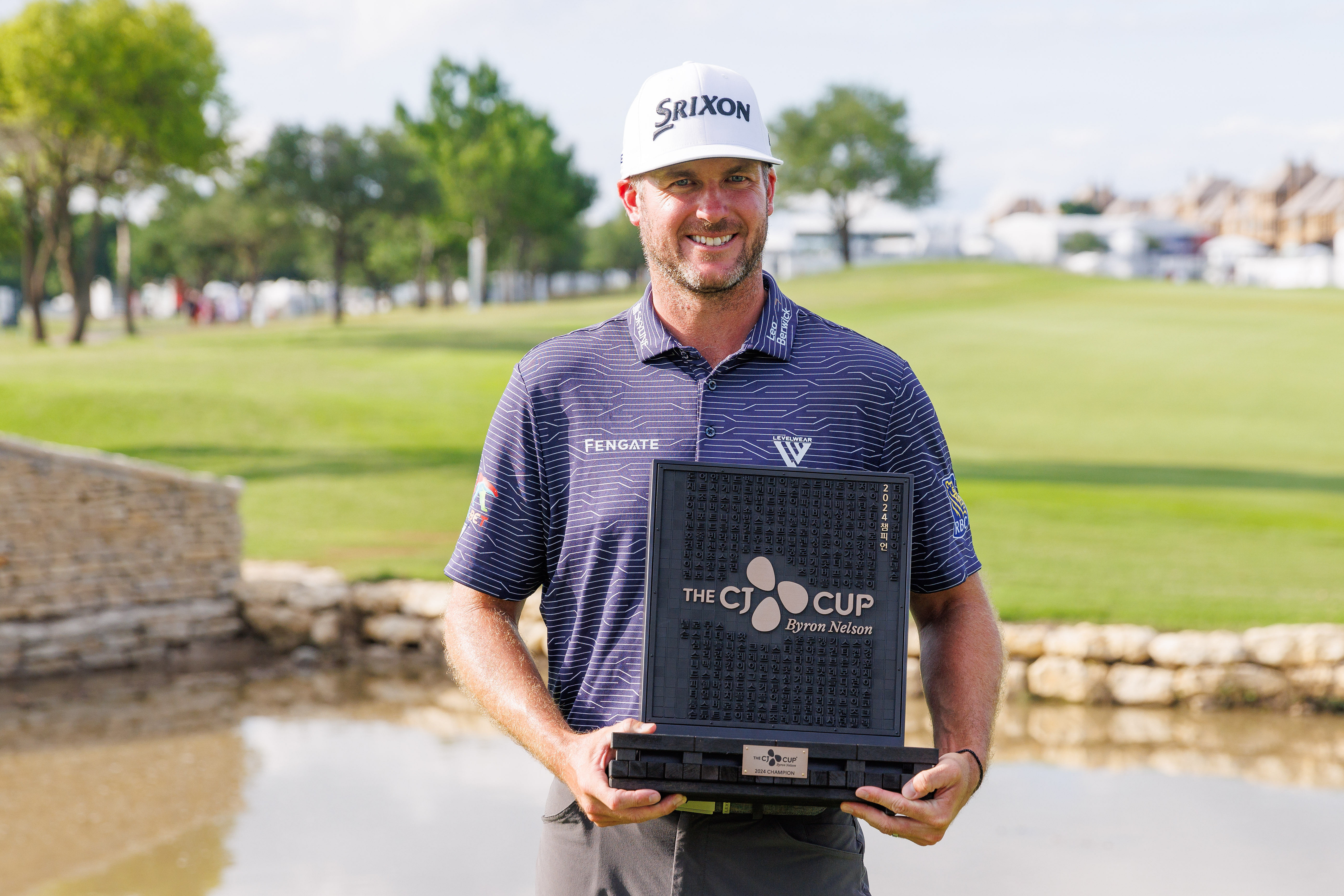 Taylor Pendrith poses with the trophy after winning the 2024 edition of the tournament - Source: Imagn