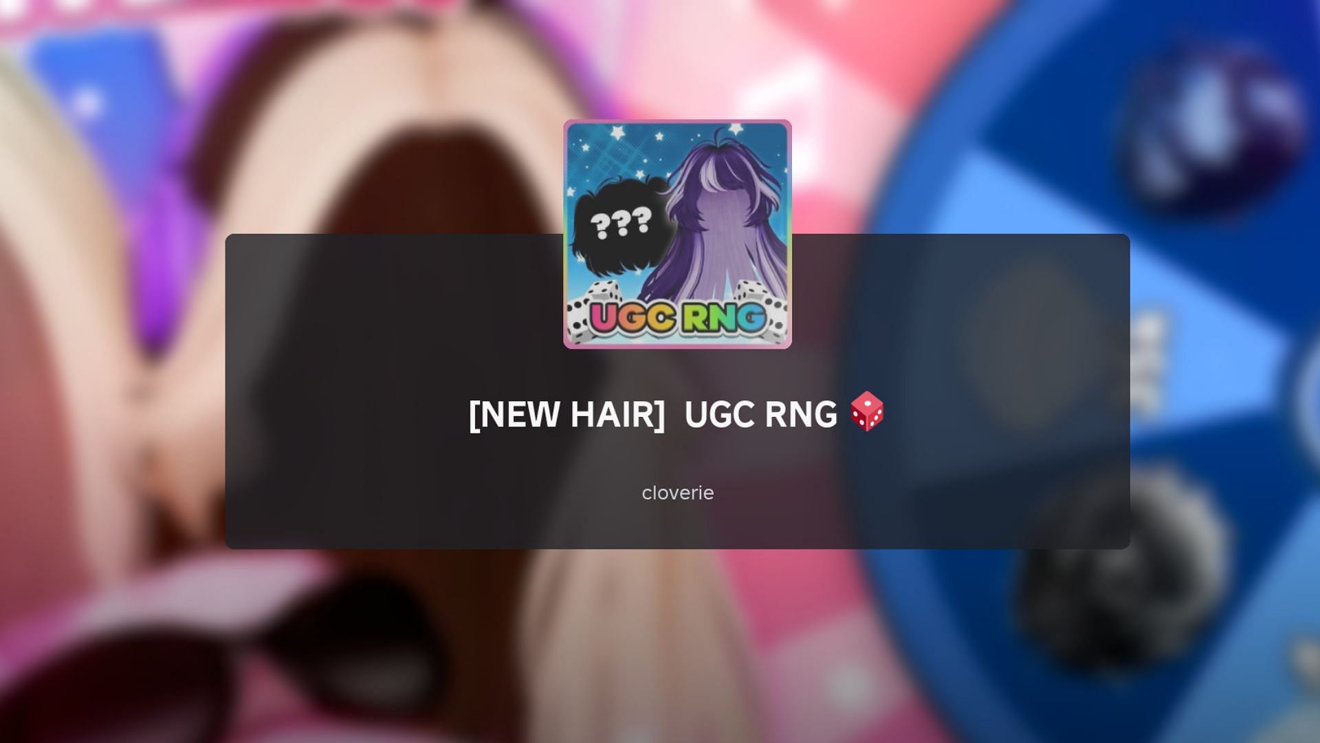 UGC RNG loading screen