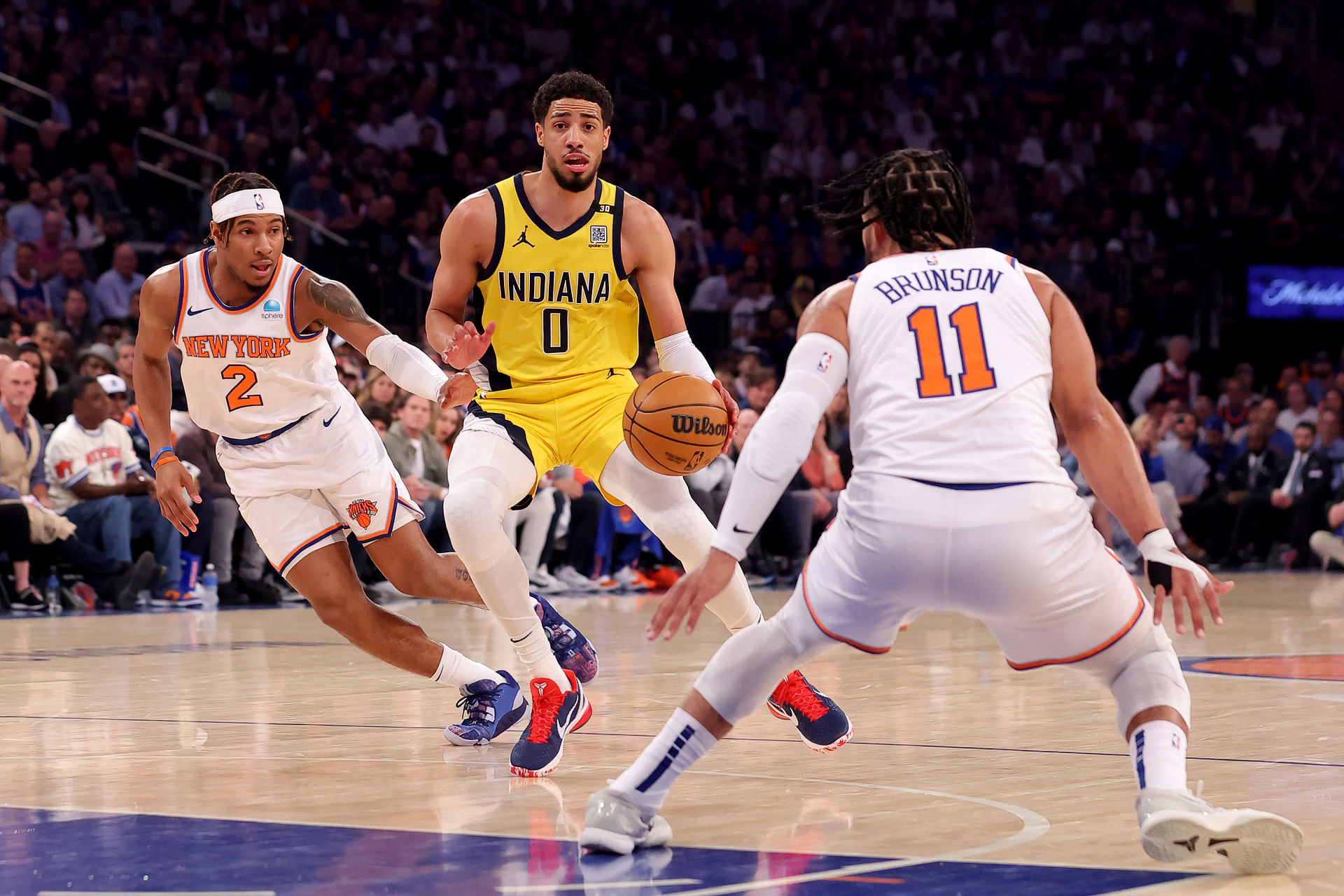 NBA: Playoffs-Indiana Pacers at New York Knicks - Source: Imagn