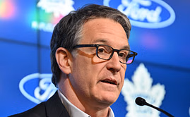Ex-Maple Leafs player believes the writing is on the wall for Brendan Shanahan - "More likely than not he won't be back"