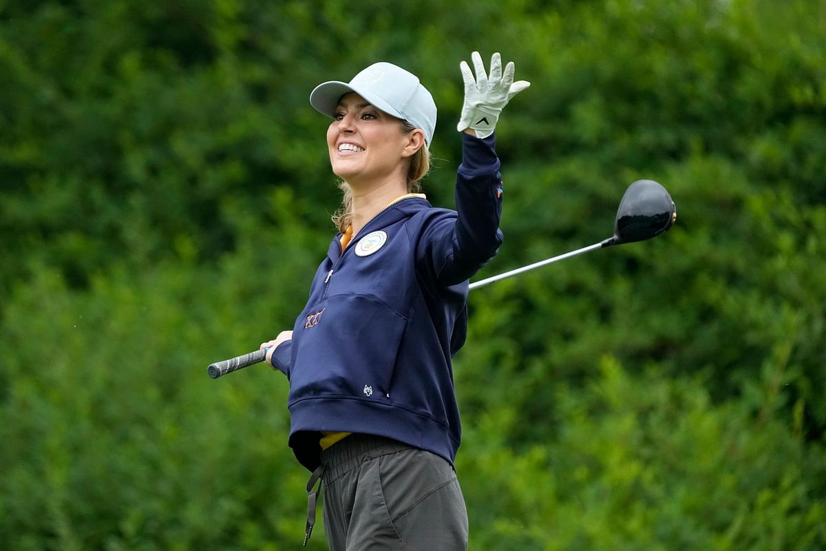 Amanda Balionis reshares 'stunning' Masters outfit that costs $1,511