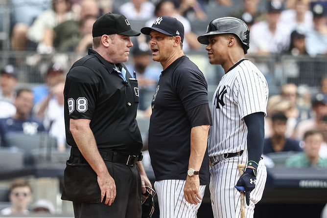 Aaron Boone makes feelings clear on fans' plans for Juan Soto at Yankee Stadium