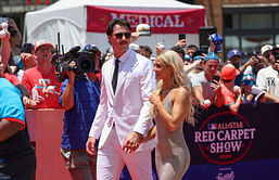 Paul Skenes' girlfriend Olivia Dunne leaves 2-word comment on sister Julz turning heads in New York with elegant red dress