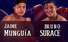 Jaime Munguía vs. Bruno Surace 2: Live round-by-round updates