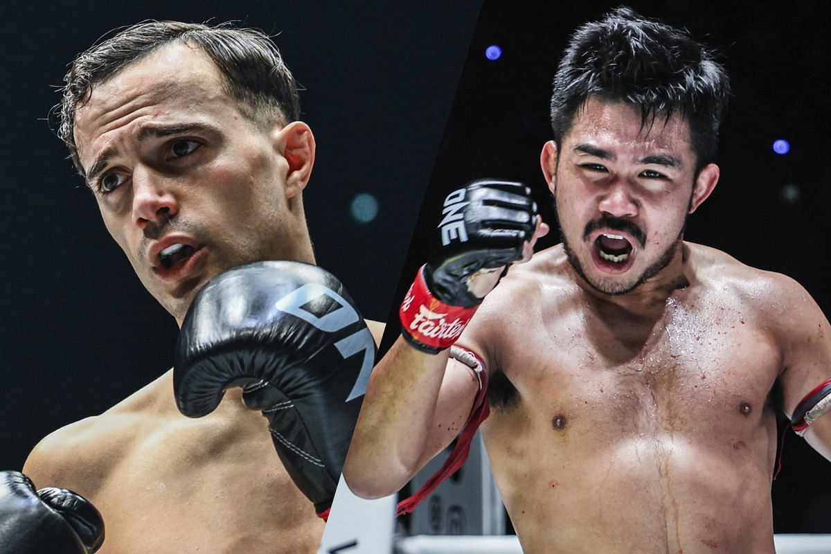 Jonathan Di Bella (left) and Prajanchai (right) | Image credit: ONE Championship