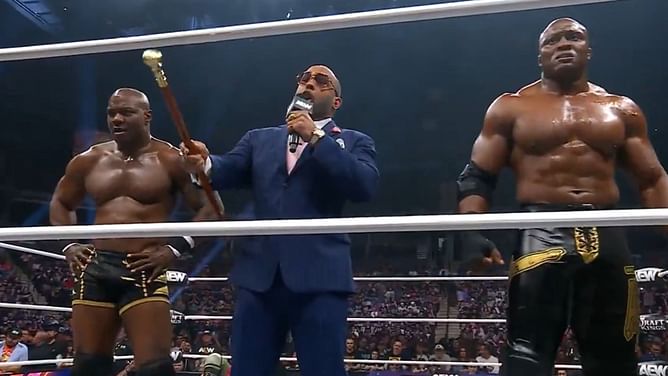 Veteran star sends a message after coming face to face with The Hurt Syndicate on AEW Dynamite