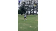 Cayden Boozer shared a story playing golf. Source: Instagram/@caydenboozer