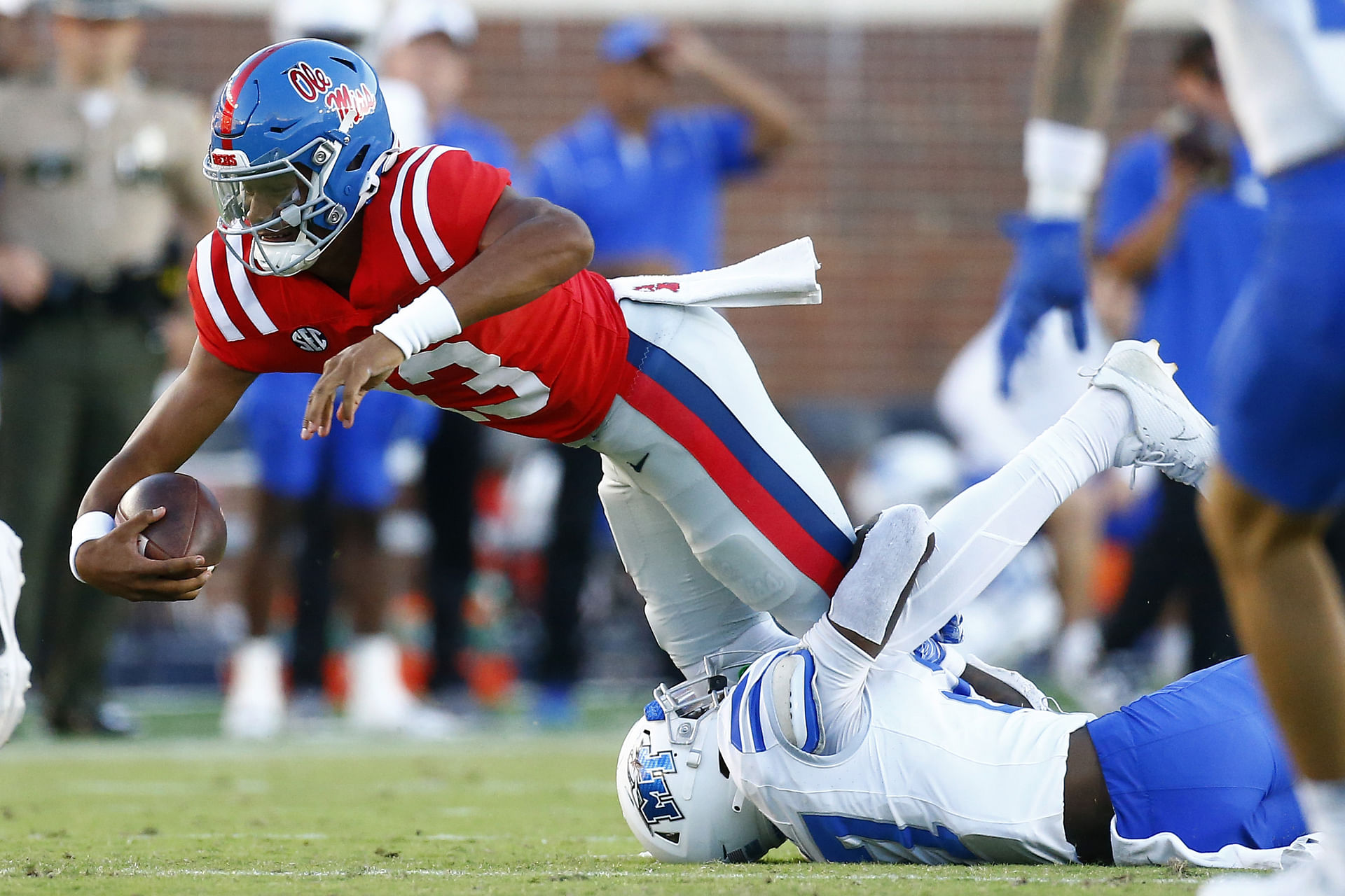 NCAA Football: Middle Tennessee at Mississippi - Source: Imagn