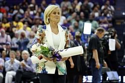 Kim Mulkey spends quality time with her grandkids in heartwarming clip