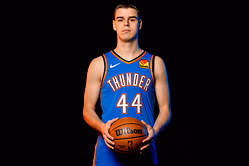 "The next Serbian GOAT" - NBA fans react to OKC Thunder's secret weapon who missed his rookie year to join SGA & Co.