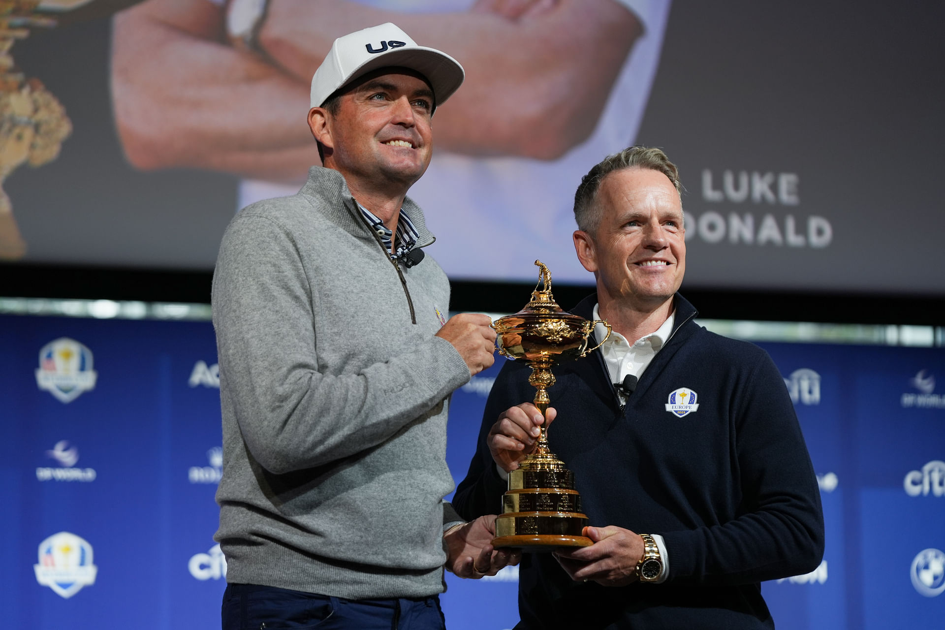 PGA: Ryder Cup Captains News Conference - Source: Imagn