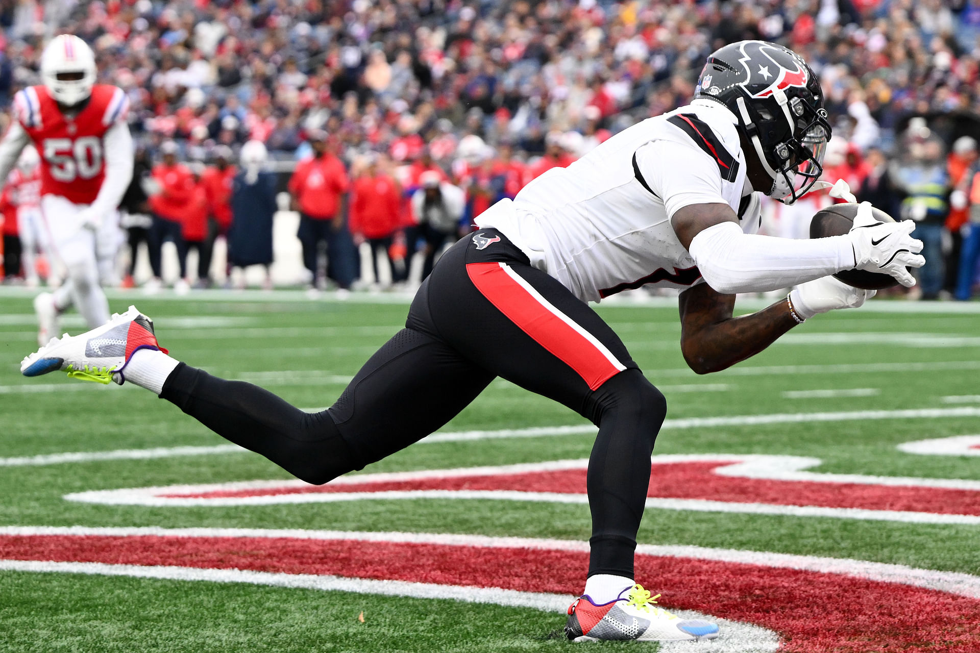 New England Patriots WR Stefon Diggs - Source: Imagn