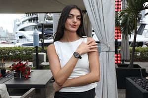 Photo: Toni Breidinger meets with F1 royalty Toto Wolff’s wife Susie