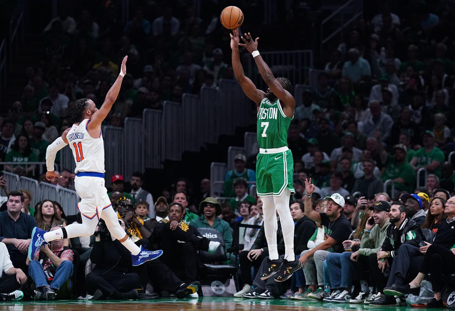Fans react to the Celtics