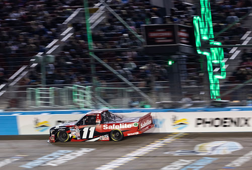 Corey Heim (11) during the NASCAR Truck Series championship race at Phoenix Raceway, November 8th 2024 - Source: Imagn