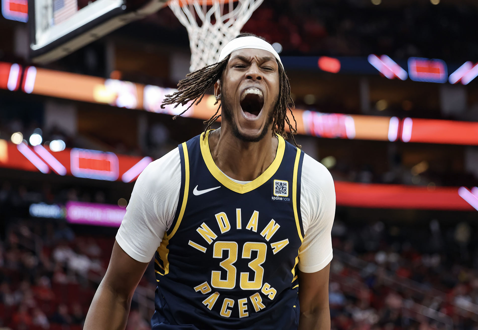 Myles Turner explains why the Pacers are successful. (Photo: IMAGN)