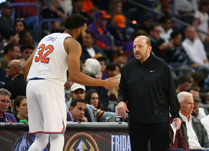 Karl-Anthony Towns' finger injury gets no sympathy from Knicks coach Tom Thibodeau after crushing Game 3 defeat to Celtics