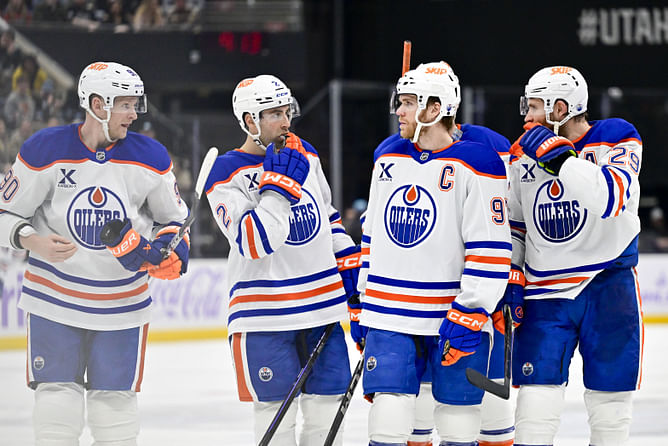 Oilers' Leon Draisaitl makes feelings known about Connor McDavid's wonderous goal in Game 5