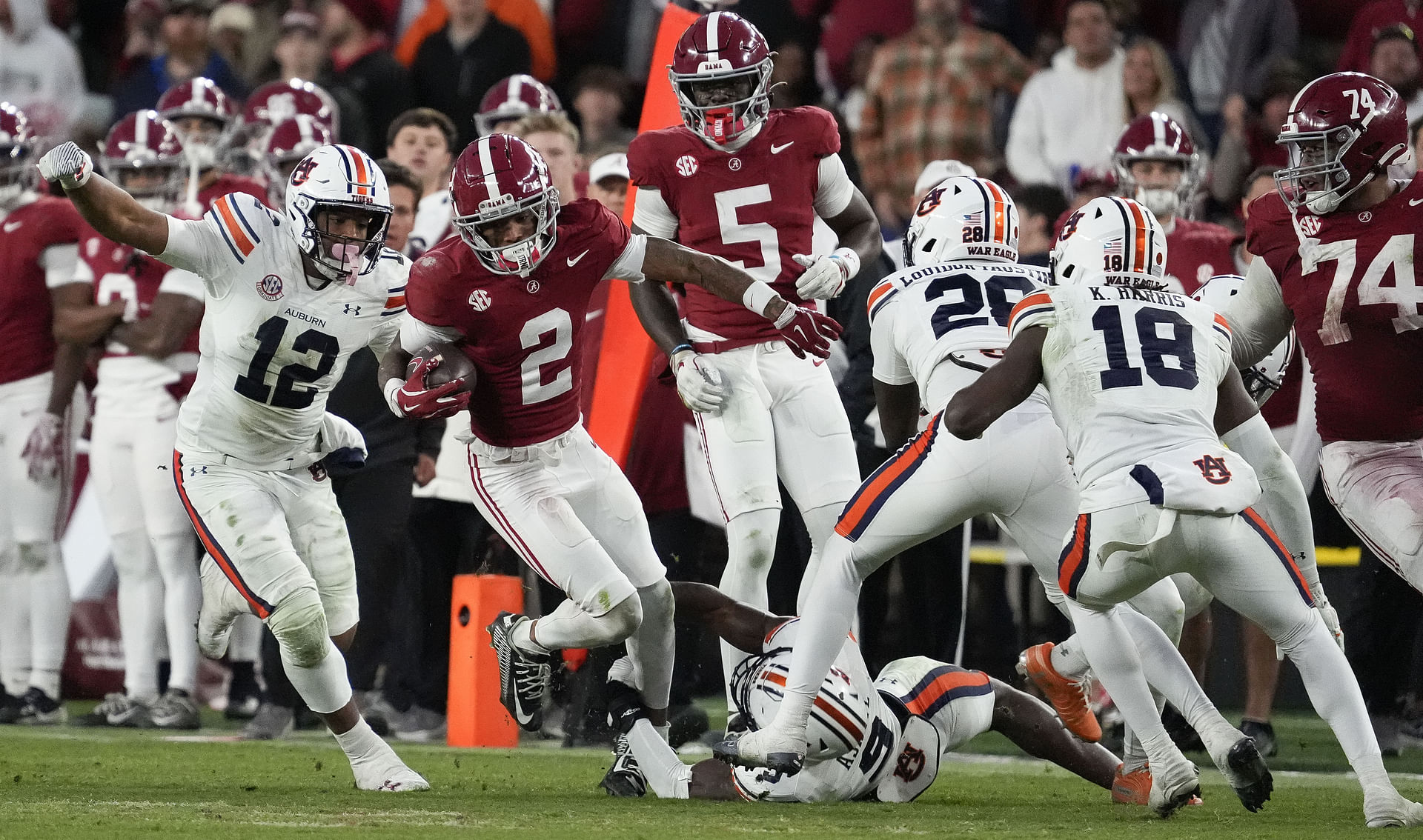 NCAA Football: Auburn at Alabama - Source: Imagn